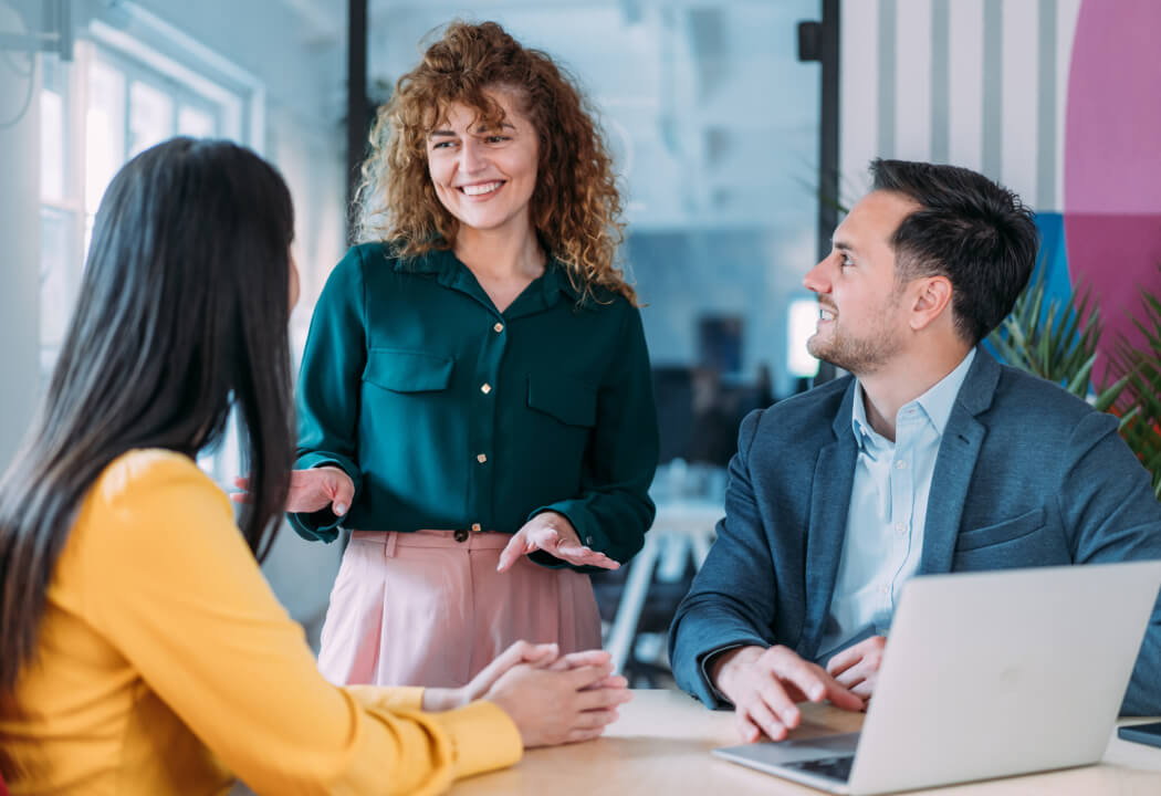 business people in meeting
